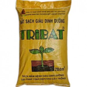 Đất sạch dinh dưỡng Tribat 20dm3